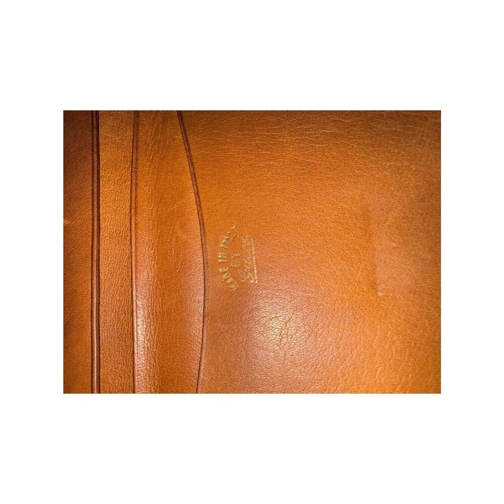 Gucci Diagonal Striped Canvas Leather Trim Bifold Wallet 70’s Early 80’s - Picture 8 of 11